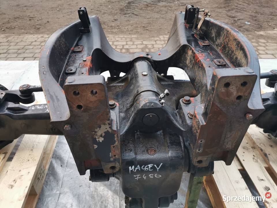 Atak przedni Massey Ferguson 7480 VT Dana wielkopolskie Wilkowo