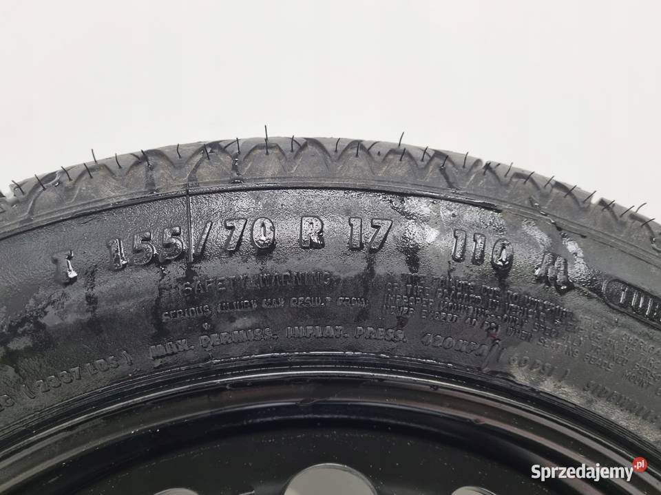 KOŁO DOJAZDOWE Mercedes W211 C219 15570 R17 Chełm sprzedam