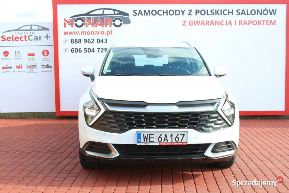 Kia Sportage 16 TGDi 150 Salon Polska Serwis ASO kamera cofania Włocławek