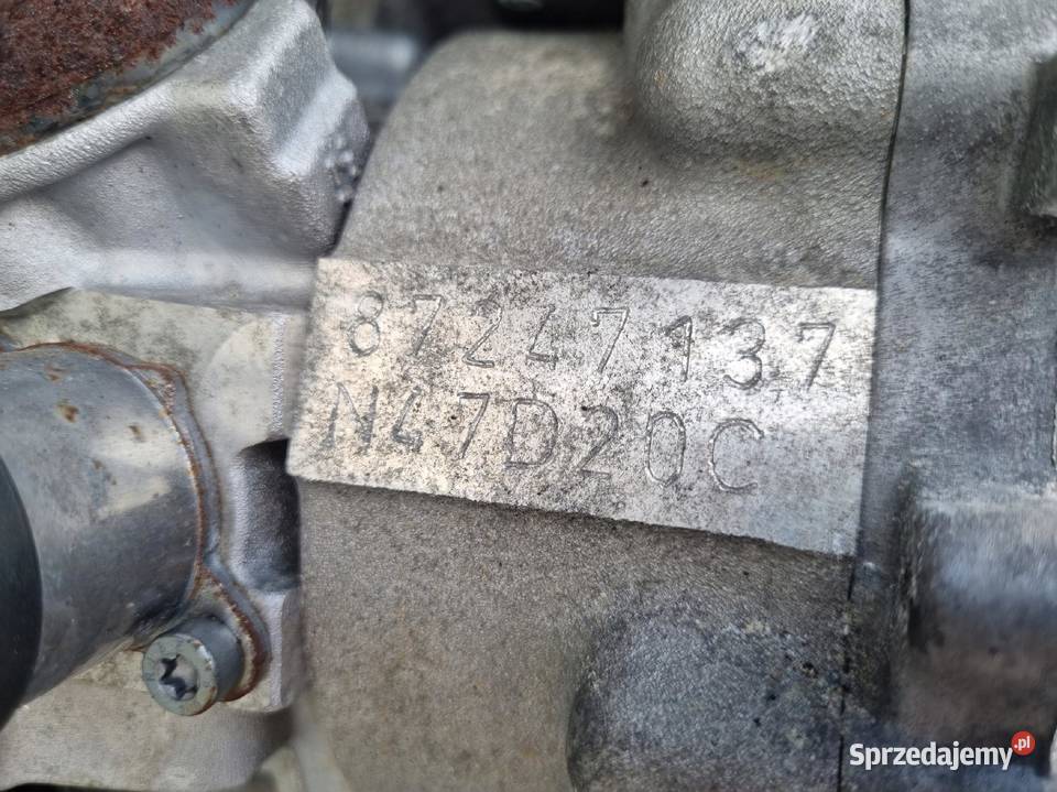 SILNIK BEZ OSPRZĘTU BMW X1 E84 20 D DIESEL