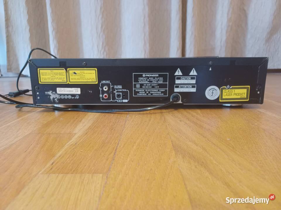 CD player Pioneer PD102 Odtwarzacze CD i MD Brzezia Łąka