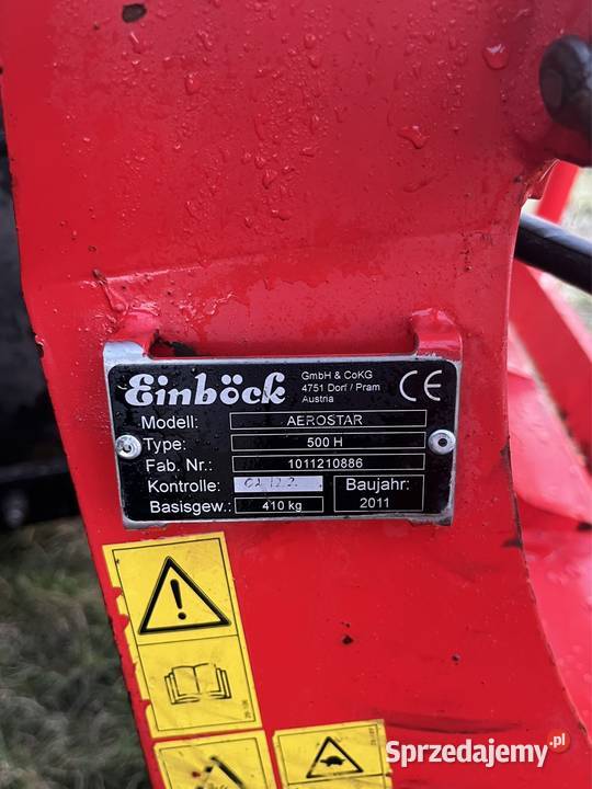 Sprzedam bronę chwastownik pielnik einbock 5m Malanów sprzedam