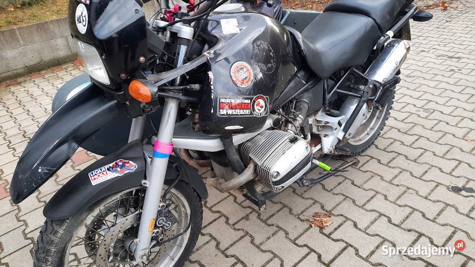 BMW R1100GS z wózkiem bocznym BMW Krasnobród