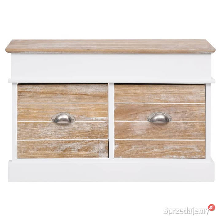 Ławka do przedpokoju 70 x 35 x 45 drewno Warszawa