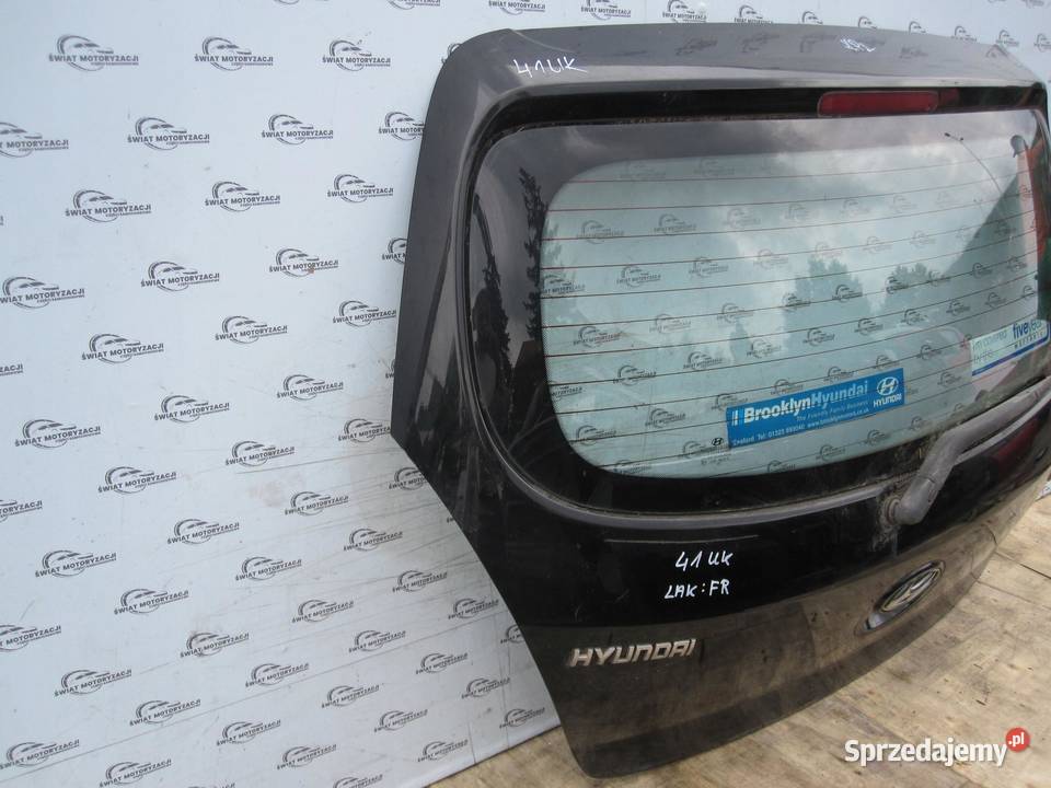 HYUNDAI I20 I 09r klapa tył osobowe