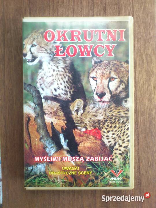 Okrutni Łowcy Myśliwi Muszą Zabijać VHS 1995 śląskie Ruda Śląska