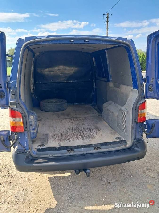 Vw t5 19tdi 3osobowy klima furgon kujawsko-pomorskie Barcin