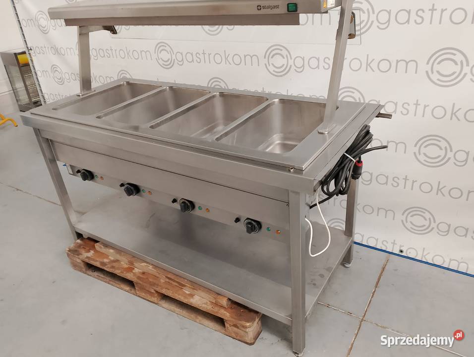 Stanowisko bemarowe 4xGN11 Stalgast z nadstawką dolnośląskie