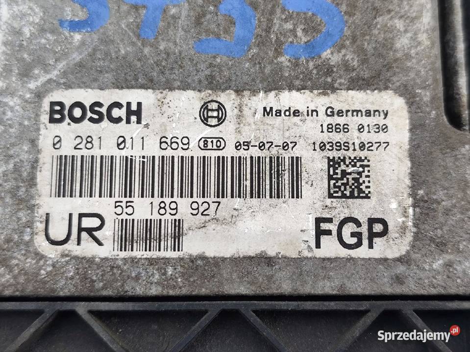 OPEL ZAFIRA B STEROWNIK KOMPUTER SILNIKA wielkopolskie