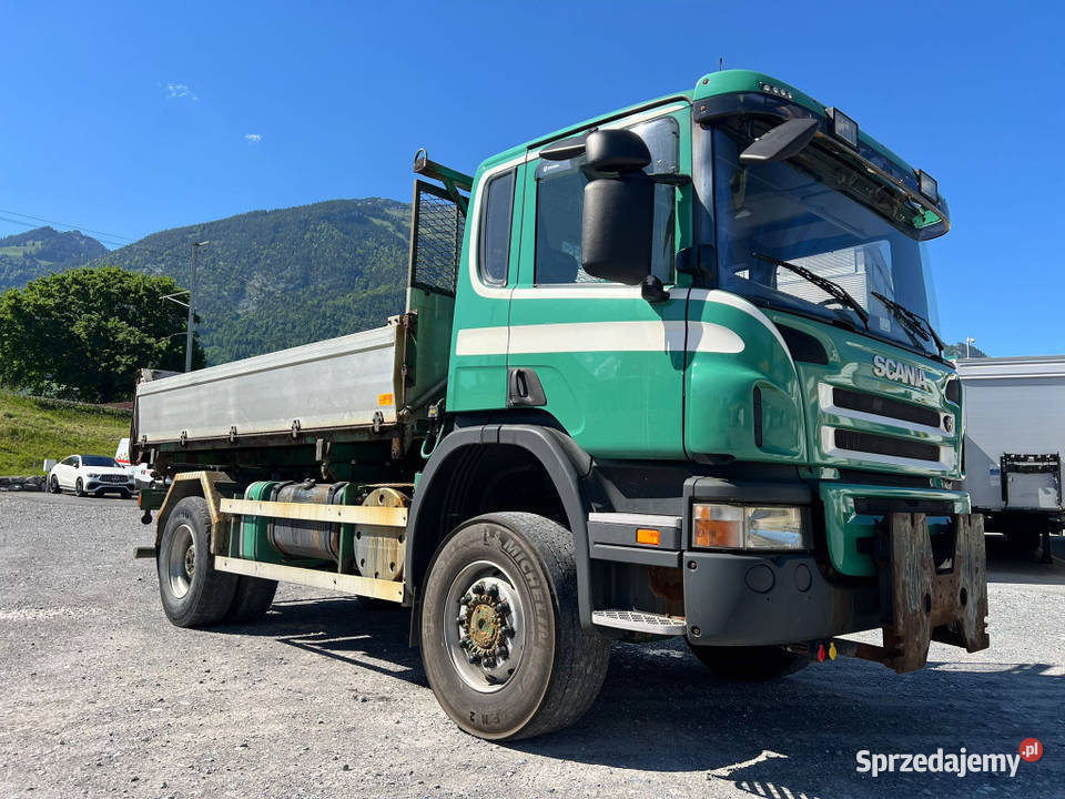 Wywrotka 4x4 Scania P 380 Rok produkcji 2007 Wywrotki