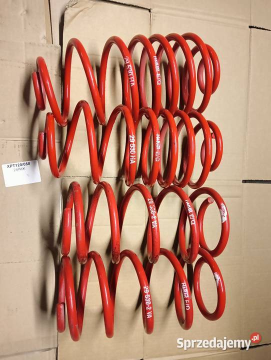 Sprężyny sportowe obniżające HR 295302 Opel dolnośląskie Wiązów sprzedam