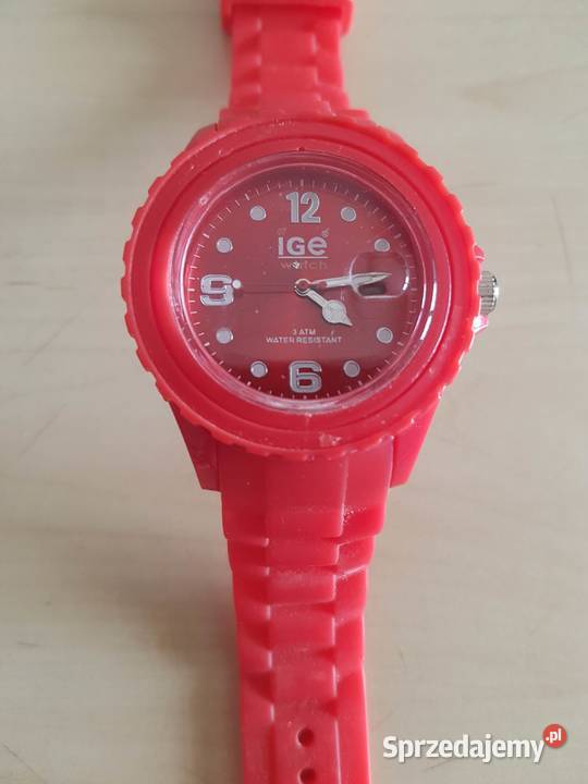 Zegarek nareczny ICE Watch czerwony 3 ATM Unisex Milicz sprzedam
