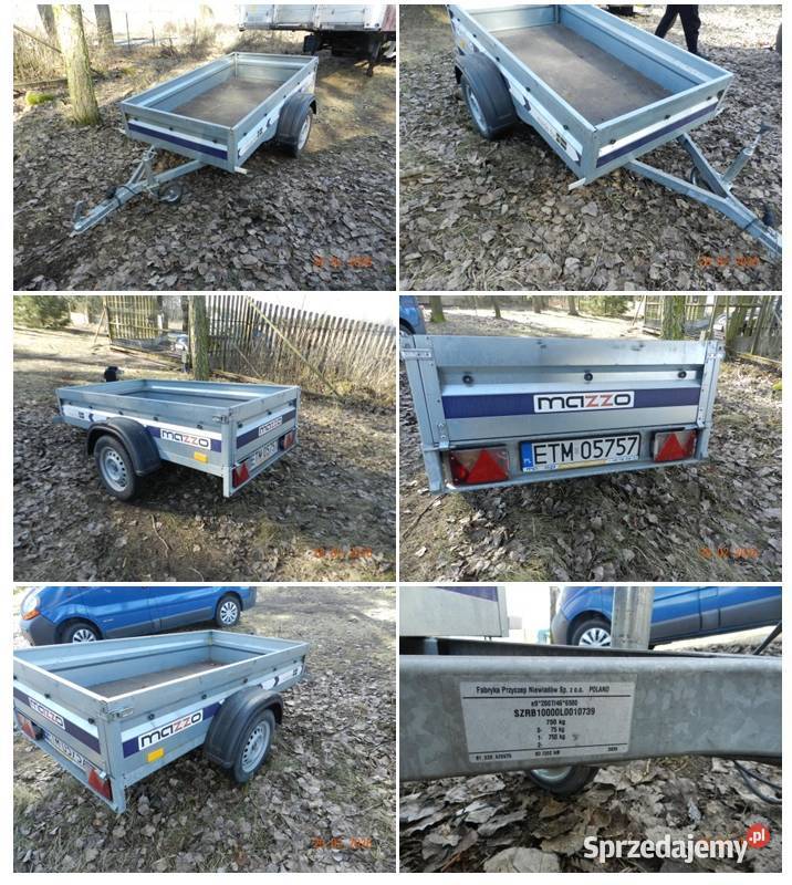 Przyczepa lekka ZSP NIEWIADÓW Nowiny