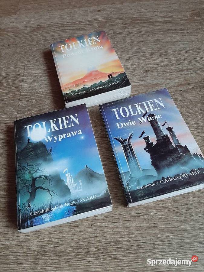 Książki TOLKIENAwydanie 1990 NOWE