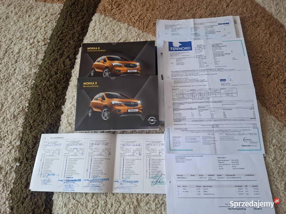 Opel Mokka 14140Serwis ASOBezwypadek 100Zadbany świętokrzyskie Pawłów