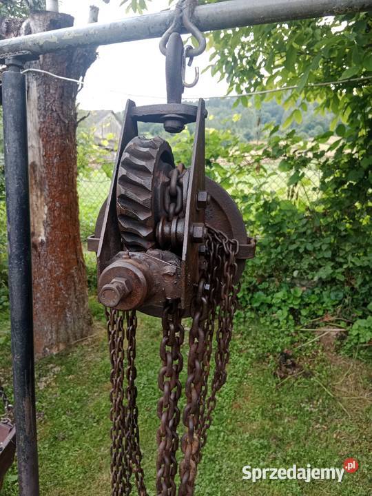 Wyciągarki łańcuchowe rugcug kifor Nozdrzec sprzedam