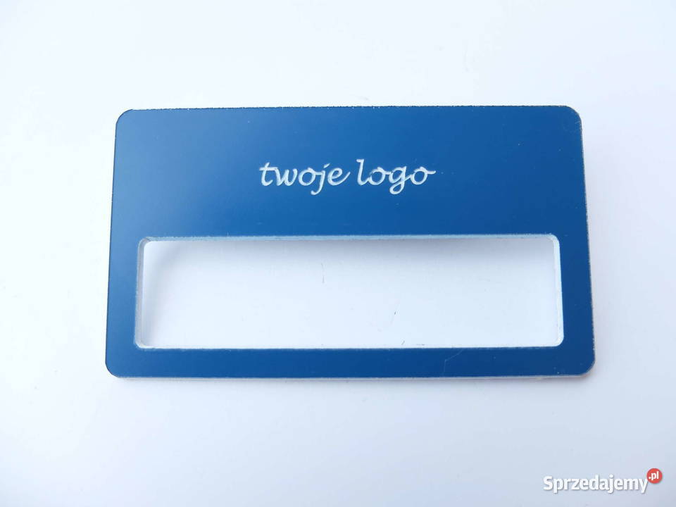 Identyfikator z okienkiem na magnes 10 Chynów