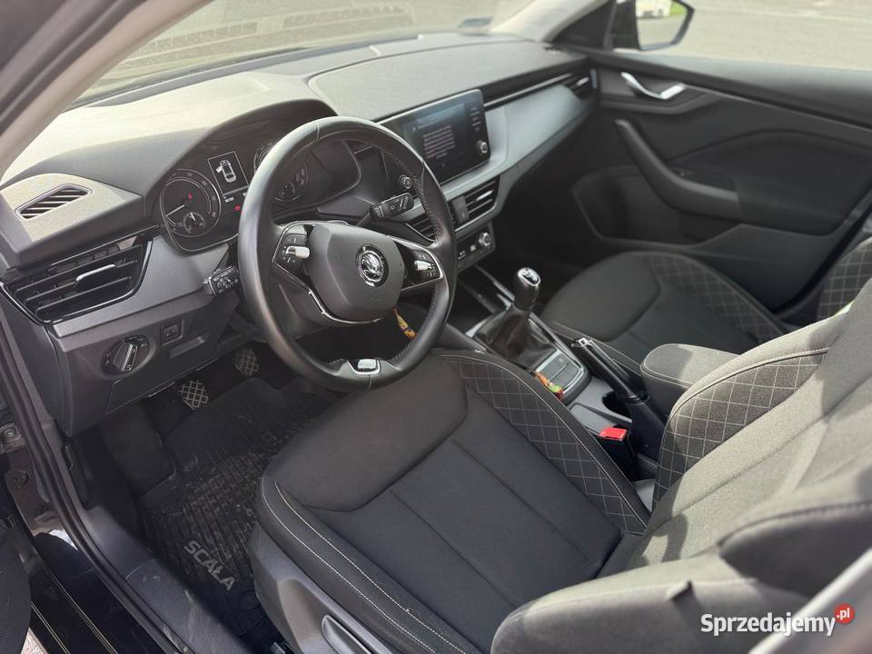 SKODA SCALA 2021 poj 10 TSI 110 nowy Kamera centralny zamek Genowefa