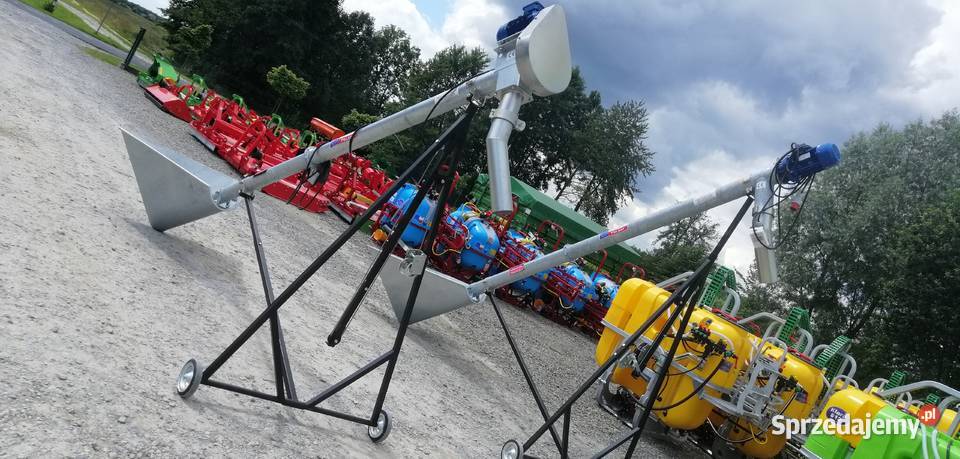 Żmijka do zboża podajnik ślimakowy na pasku lubelskie Tarnogród