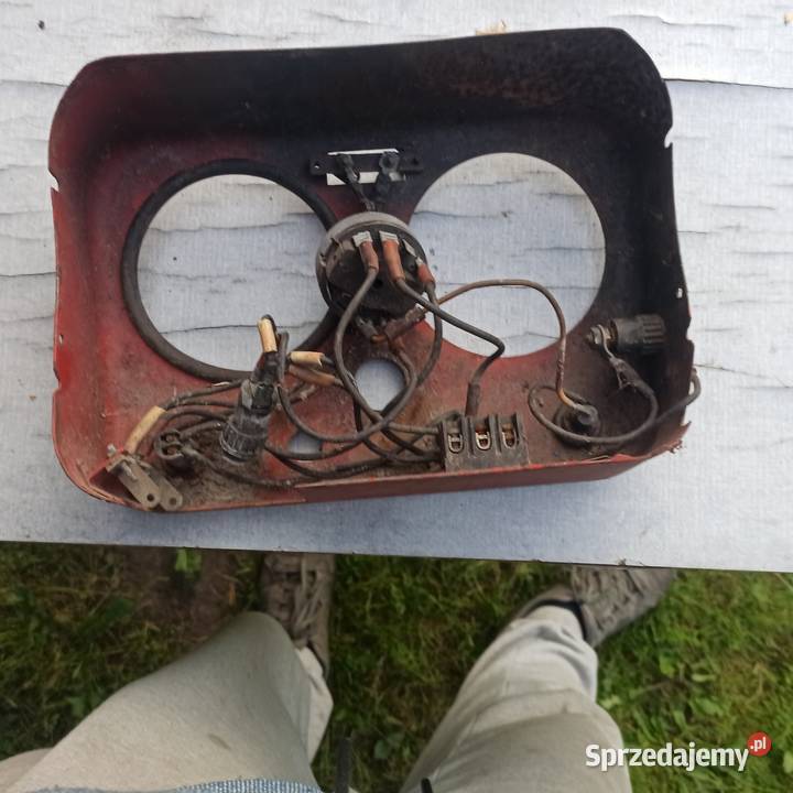 Deska rozdzielcza motopompy Błaszki