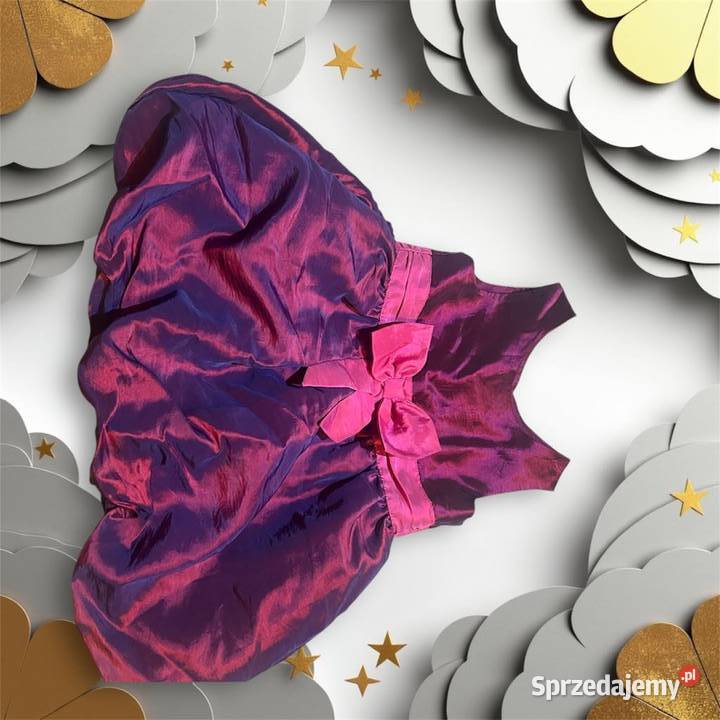 Sukienka bordowa rozmiar 98 Zara Lublin