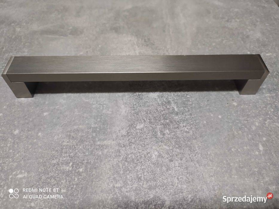 Uchwyt meblowy UM 020 L 192 mm stal szczotkowana Brzeźno