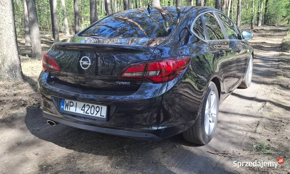 Opel Astra Notchback 16 Turbo 170 Automat 2014 r Pruszków sprzedam