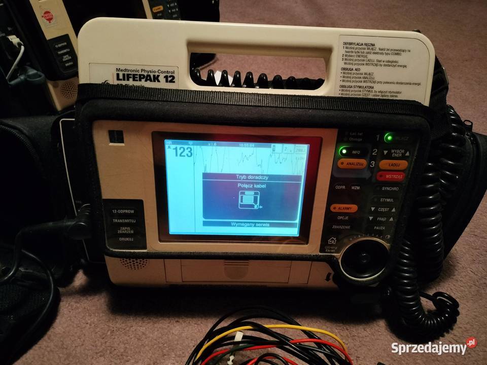 defibrylator lifepak12 Drągowina