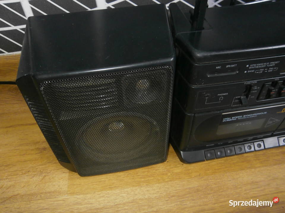 Radiomagnetofon BOOMBOX SANYO M W232LOET sprawny Łódź