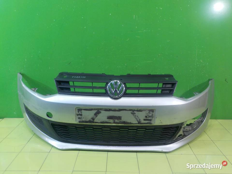 VW POLO V 6R 12 B 10r 5D zderzak przod Motoryzacja Suków
