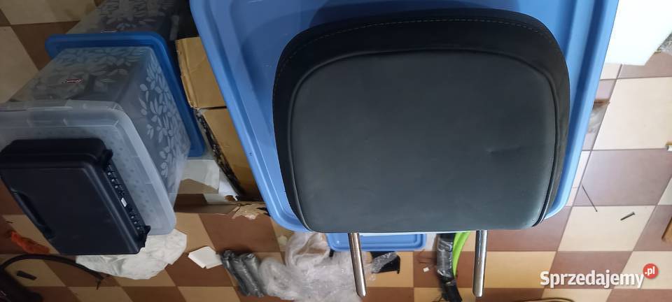 Zagłówek Porsche Macan czarny skórzany osobowe Niedrzwica Duża