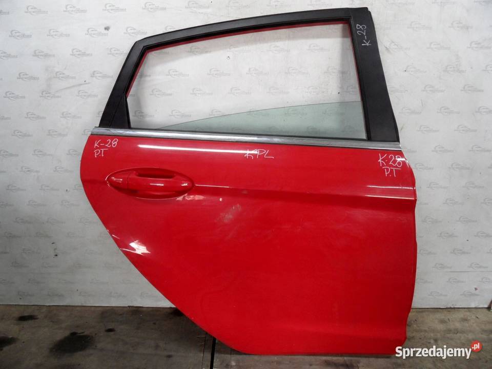 FORD FIESTA MK7 VII 11r drzwi prawy tył