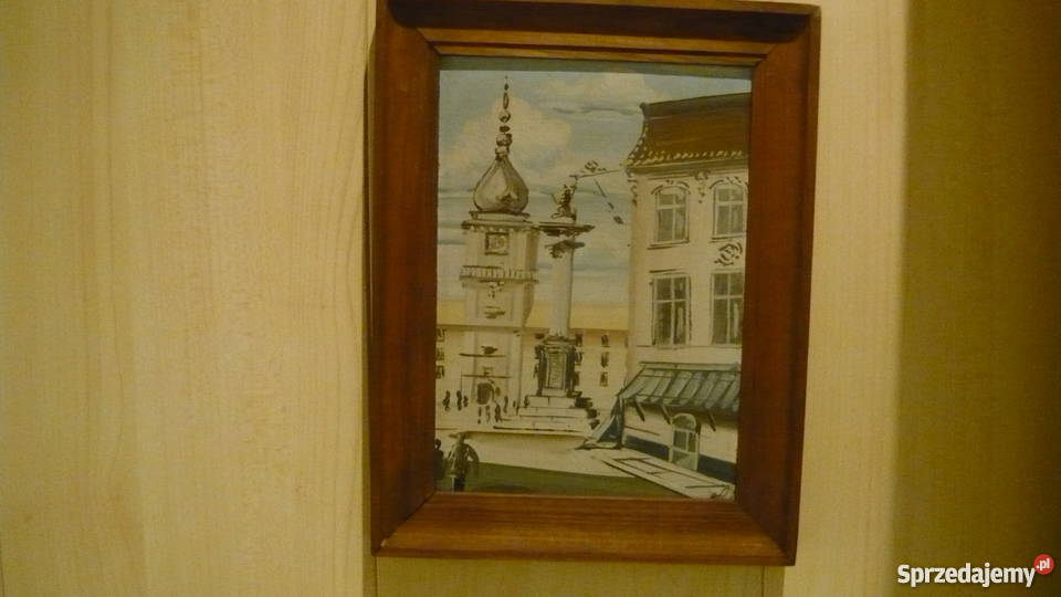 Obraz Zamek Królewski Warszawa śląskie Myszków sprzedam