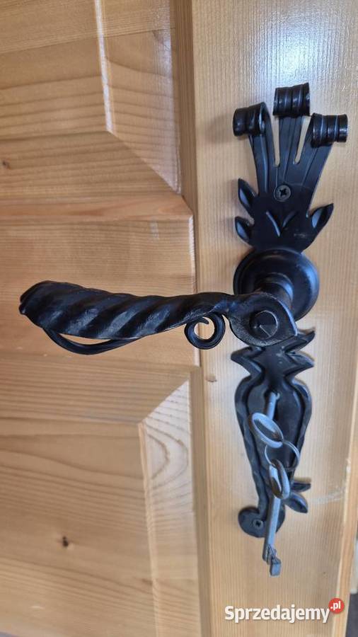 Klamka do drzwi uchwyt antaba kolanka zawias hak Żywiec sprzedam