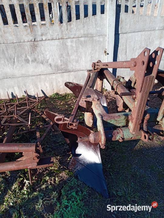 Duże pługi 2skibowe Grudziądz nieuszkodzony