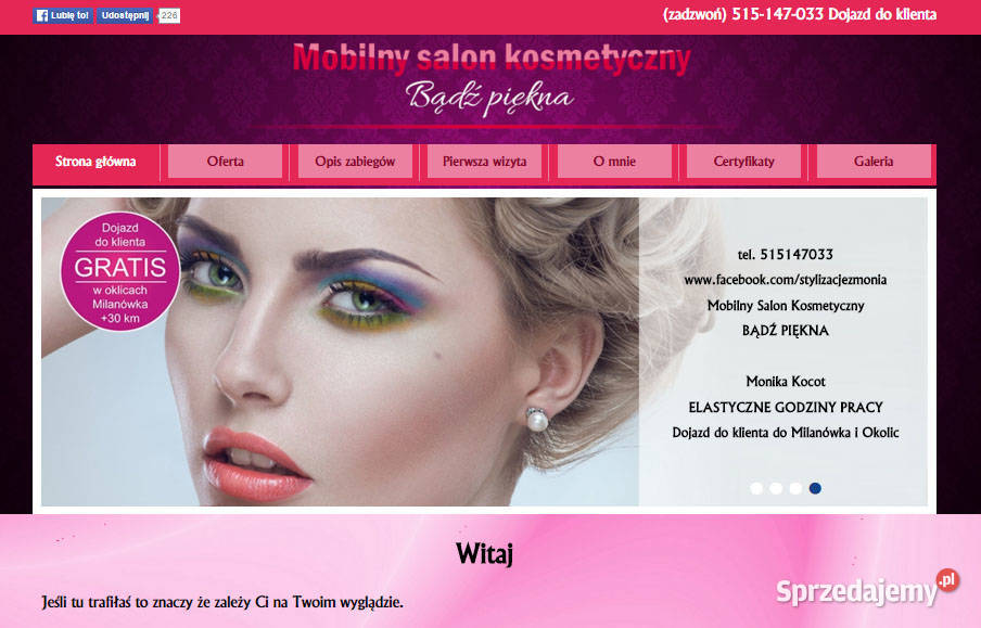 Strony internetowe promocja cenowa na pakiet już Warszawa
