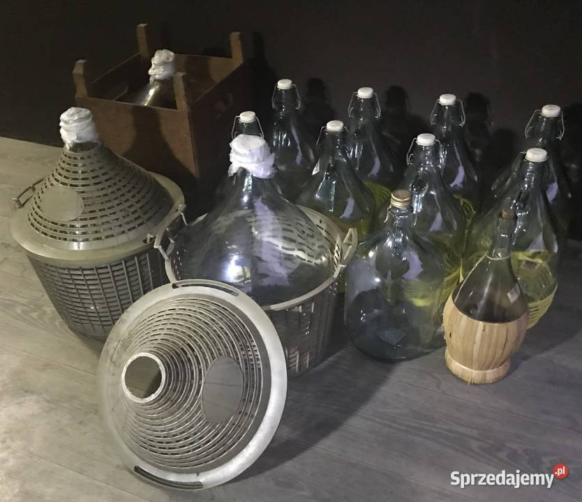 Balon balony konwie do soków win nalewek i itp wielkopolskie Kleczew