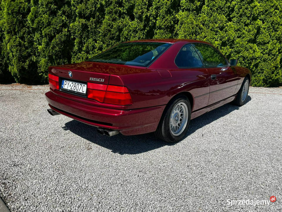 BMW 850 Zarejestrowana I E31 19891999 BMW Baranowo sprzedam