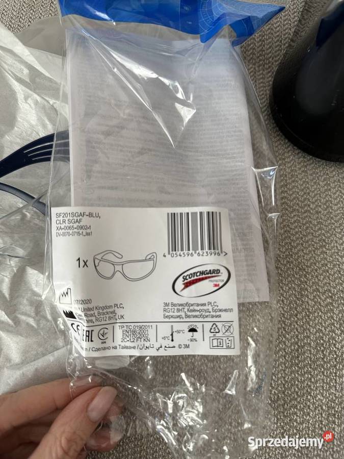 Okulary ochronne BHP 3M Gorlice