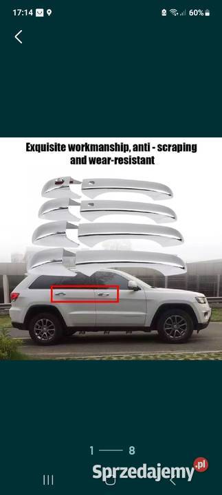 Osłona klamki chrom Jeep Grand Cherokee 2011 Radom