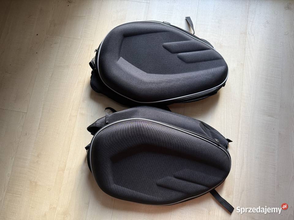 Nowe Sakwy Motocyklowe Uniwersalne Rozkładane Sakwy i torby