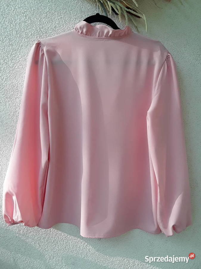 Bluzeczka z lejącego materiału rM różowy Warszawa