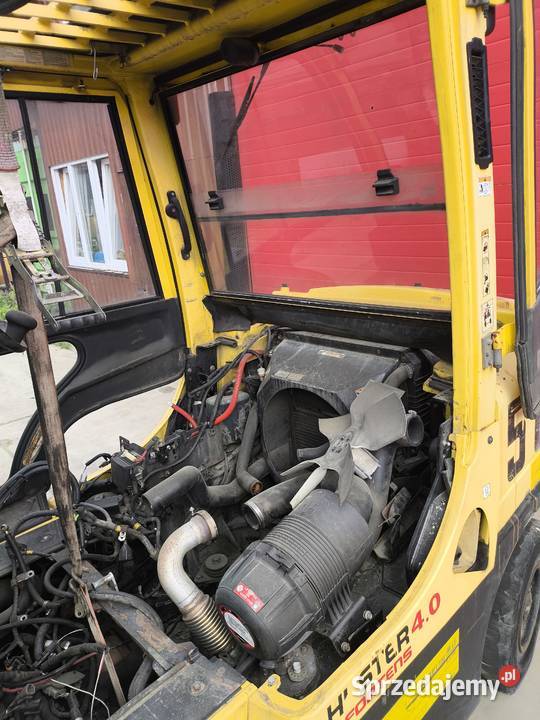 Wózek widłowy HYSTER NA CZĘŚCI Maszt Skrzynia Wejherowo