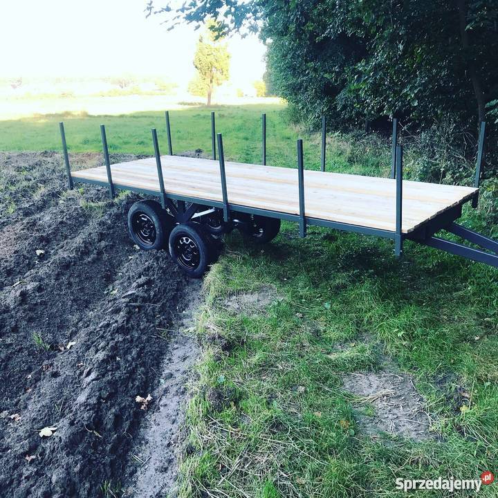 Przyczepa przyczepka na baloty do zwożenia towarowe Olkusz