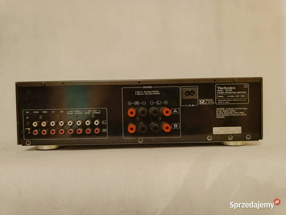 Technics SU 810 sprawny Elektronika łódzkie Radomsko
