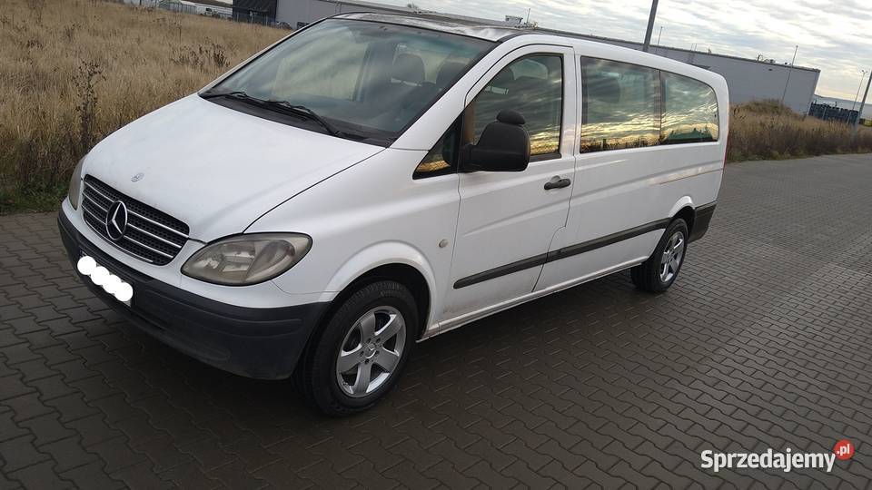 mercedes vito 2007r 22 cdi 6 osobowy long długi Szczecin sprzedam