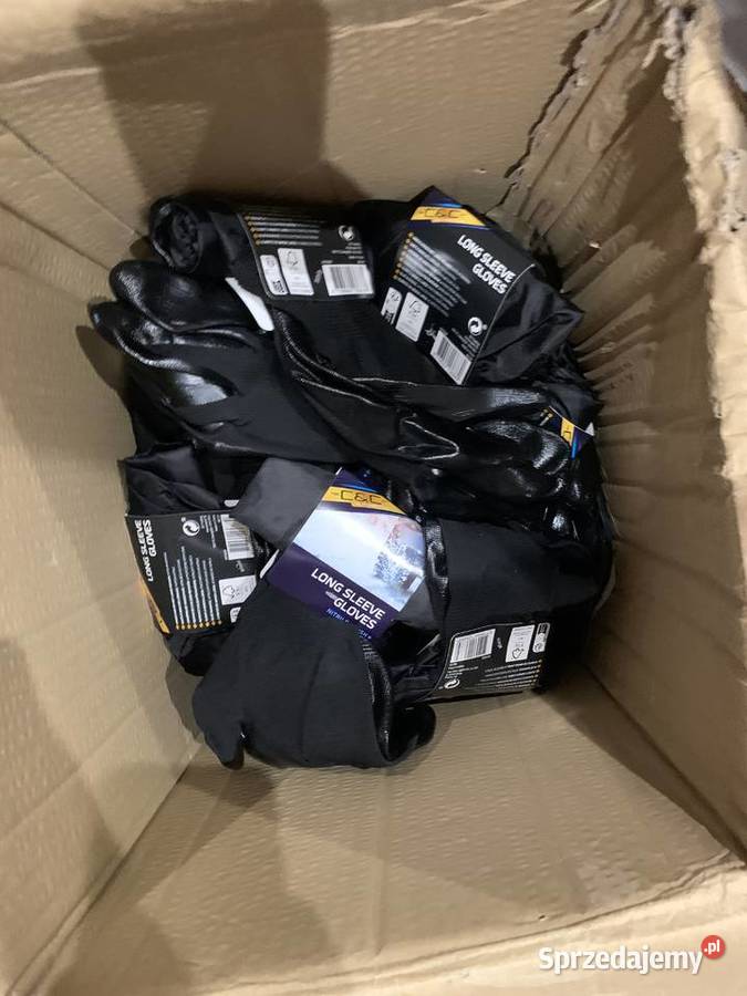 Rękawice Nitrylowe Robocze z Długim Rękawem 60 Pozostałe