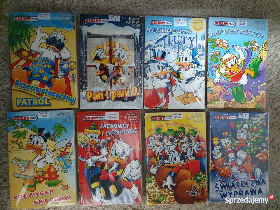 Komiks Gigant Gigant Poleca 80 tomów rózne Gdynia