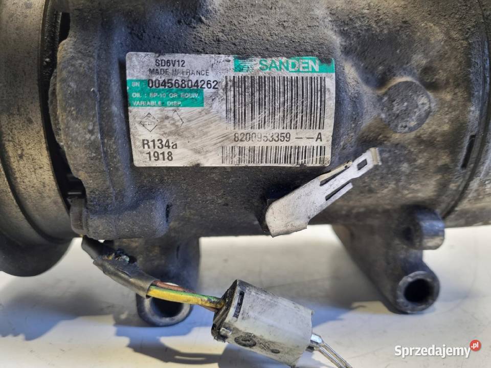 SPRĘŻARKA KLIMATYZACJI Renault Kangoo II 15 DCI