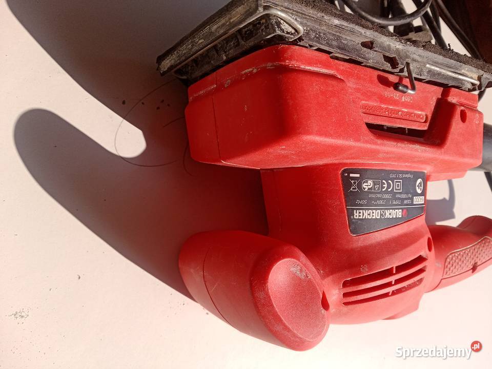szlifierka oscylacyjna blackdecker Wieluń